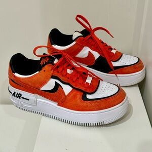 Women’s Nike Air Force 1 Shadow Orange Black